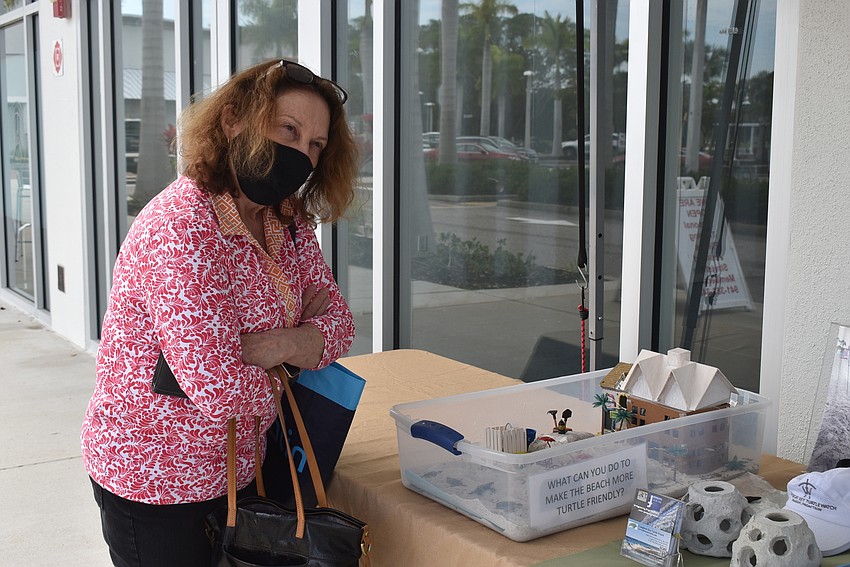 D'Arcy Arpke stopped by and had several questions.