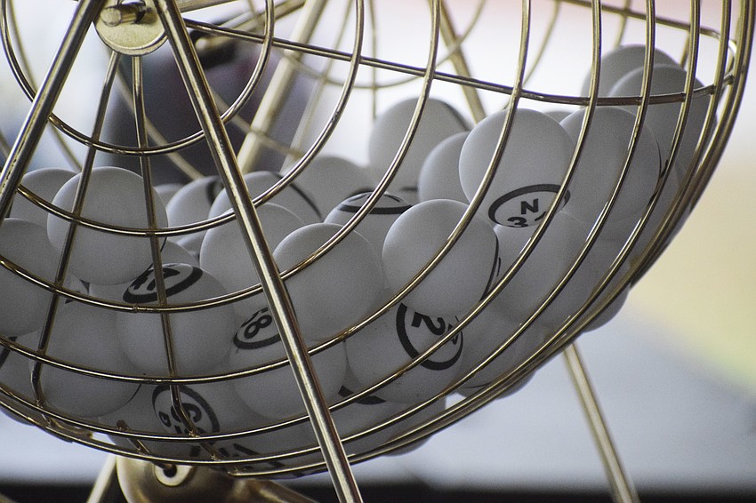 Balls are ready to be shuffled.