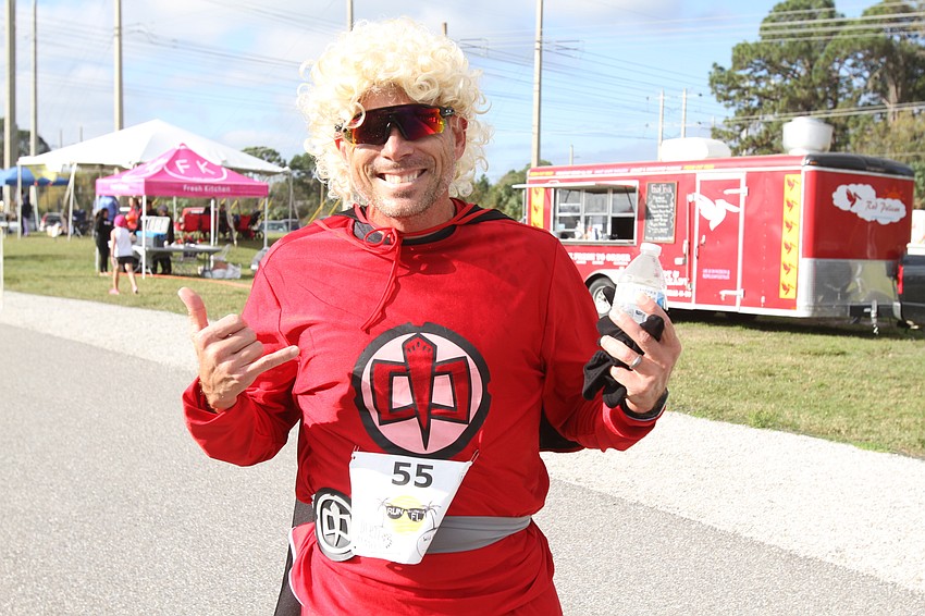 Bridge A Life President Danny Jones ran as the Greatest American Hero.