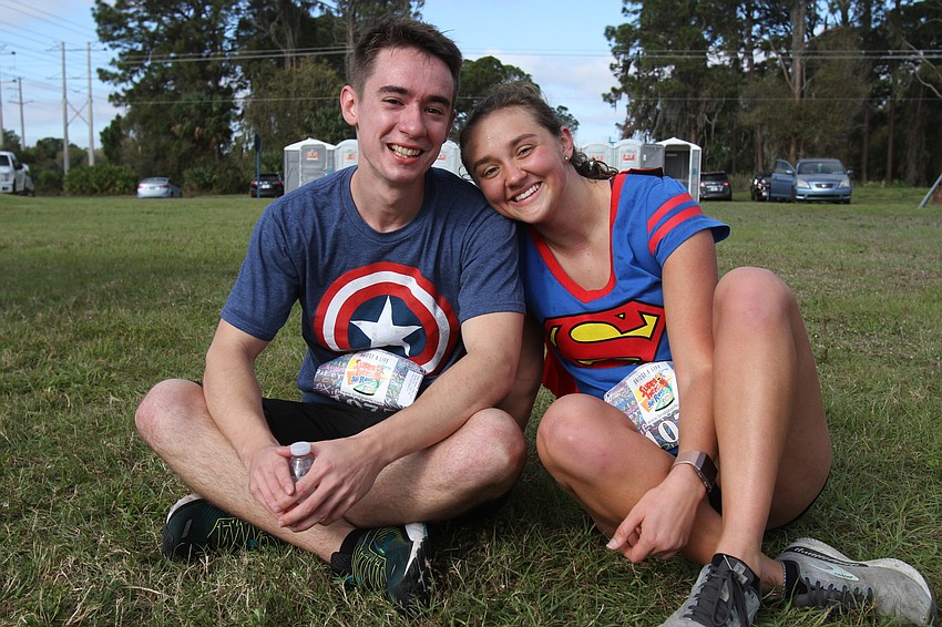 Elmer Yoder and Elizabeth Wagler took a seat.
