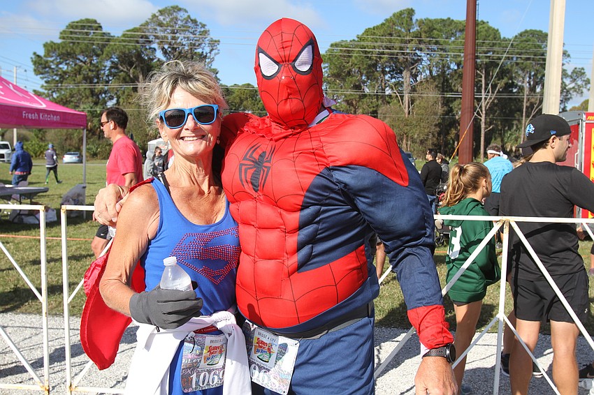 Cindy and Chris Common went all-out with their costumes.