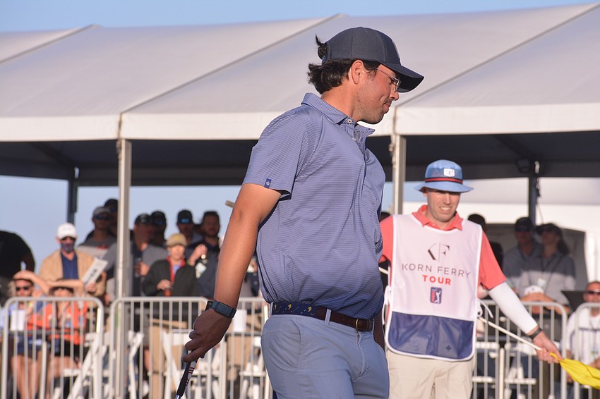 Billy Kennerly missed a putt for par on the No. 18 hole that would have landed him in the playoff. He finished 12 under par.