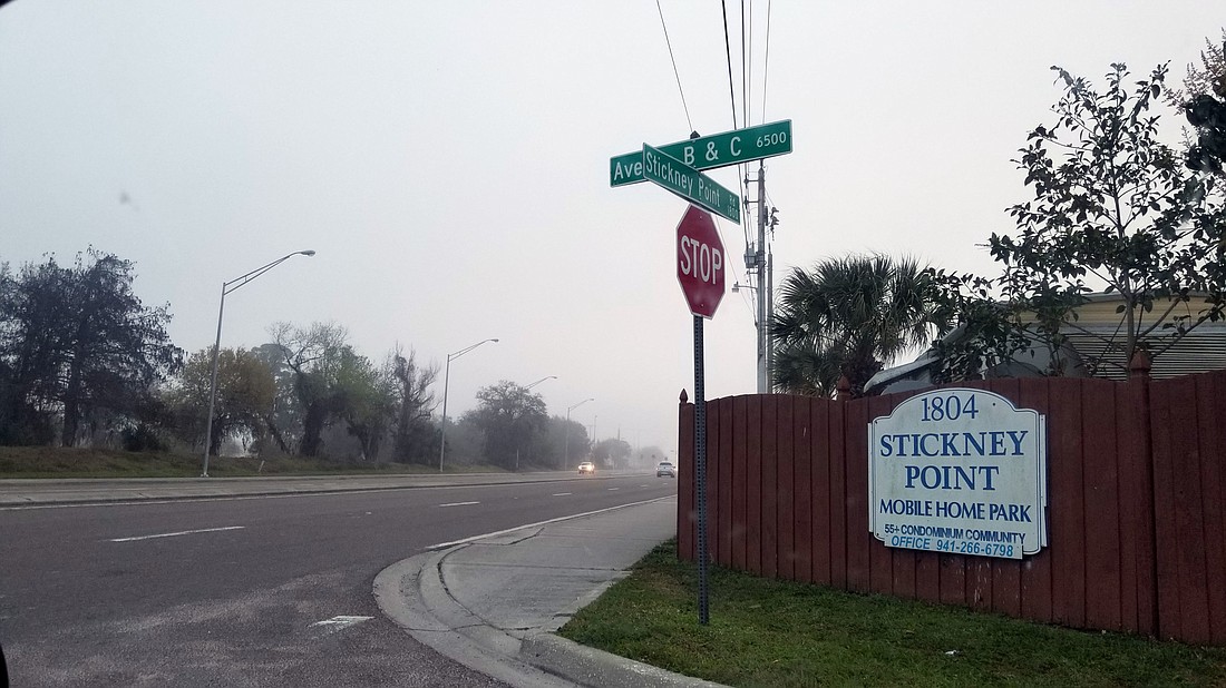 Siesta residents hope to stop the installation of a light at the intersection of Stickney Point Road and Avenue B and C, which the construction of Siesta Promenade is contingent on.