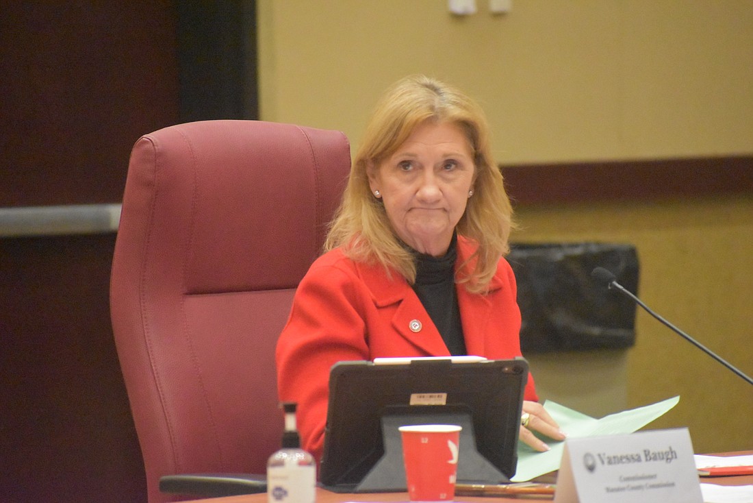 Commissioner Vanessa Baugh is under investigation by the Manatee County Sheriff&#39;s Office, which received a complaint Monday from Sarasota-based paralegal consultant Michael Barfield.