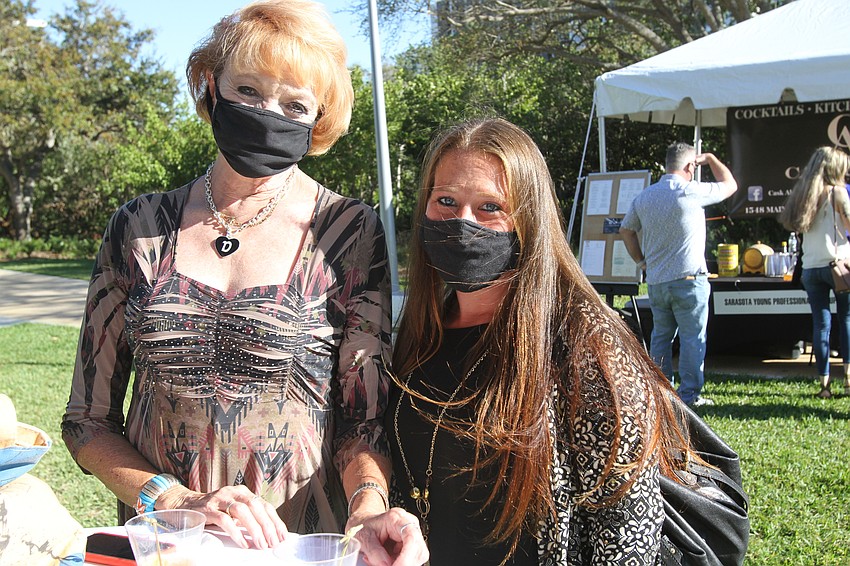 Donna Steffen and Sarah Albritton