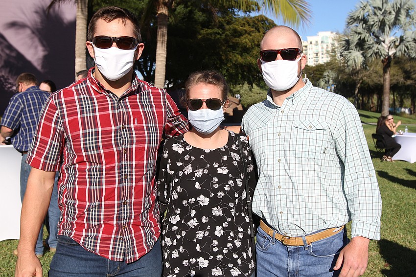 Devin Gottschalk, Danielle Carpenter and Connor Andrew