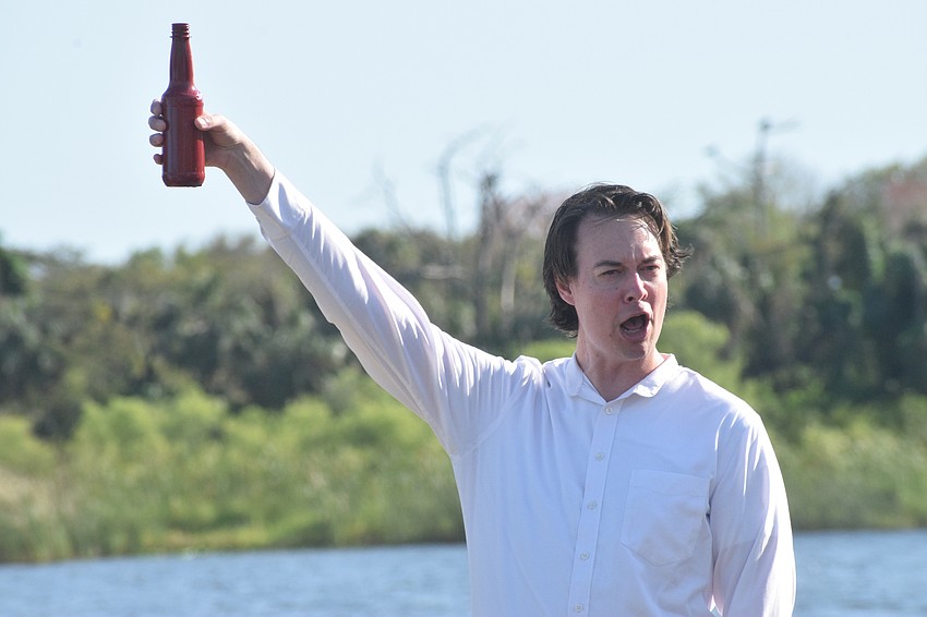 Philip Troyer portrays Chase Henry, the town drunk, with plenty of enthusiasm.