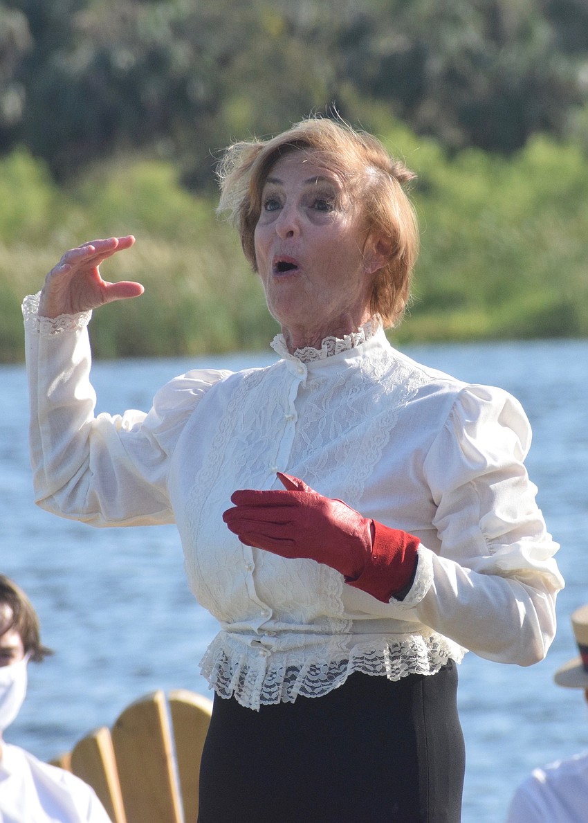 Jan Wallace brings Mrs. Benjamin Pantier to life.