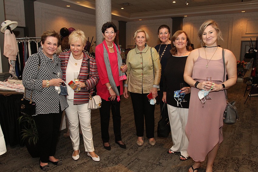 Joan Castellani, Barbara Gardner, Jo Ann Heisen, Janet Allgair, Gwen Arcara, Bonnie McIntyre and Amber Kerr