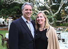 Rob Rominiecki and Selby President and CEO Jennifer Rominiecki