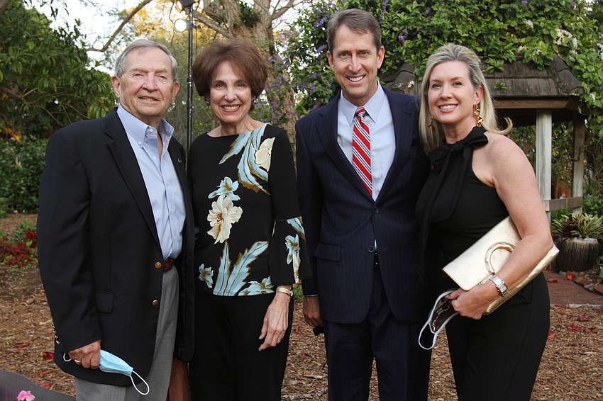 Michael and Dee Bennett with Morgan and Liz Bentley