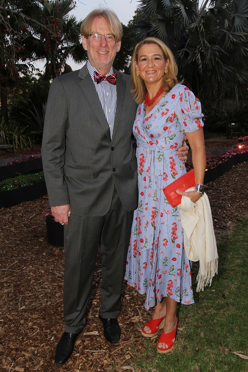 Board chair Pauline Wamsler and David Sales