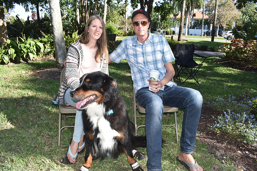 Kathryn, Berner and Andrew Fletcher