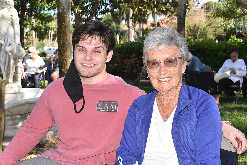 Grey Monas and Mandy Brewer