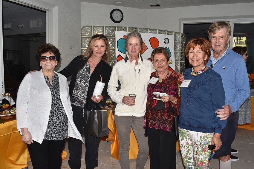 Catherine Da Ponte, Karen Beaumont, Kelly Mastria, Carol Peschel, Nancy Lutzke and Walter Stark
