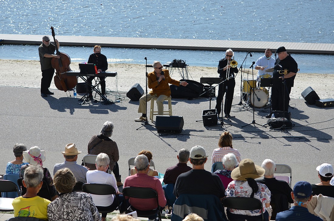 The Rick Costa Jazz Sextet perform "The Glenn Miller Sound," a concert paying tribute to the sounds of the 1940s, on March 7 at Nathan Benderson Park. (Photo courtesy of Suncoast Aquatic and Nature Center Associates)