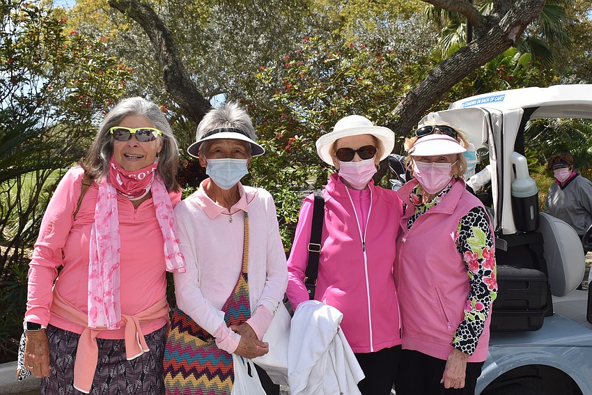 Marcie McGovern, Hwei Lin Sung, Carol Westwood and Barb Kiefer