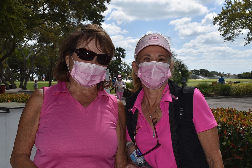 Elaine Boyer and Donna Troendle