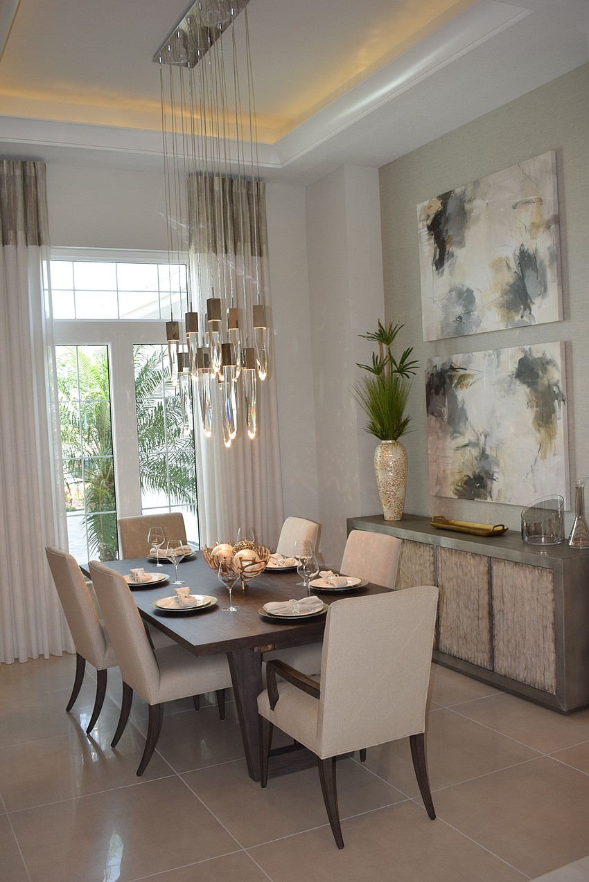 Elegant dining will be in order in the Margo.