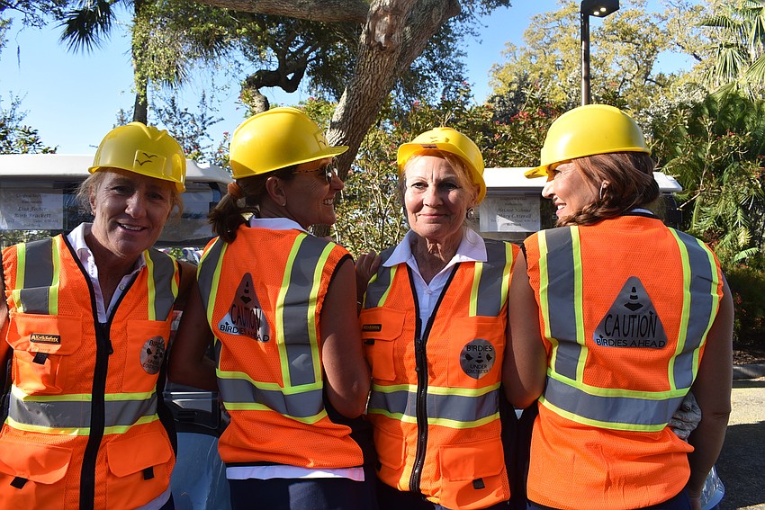Lisa Foster, Barb Brackett, Heoise Kihnke and Mary Cotterall