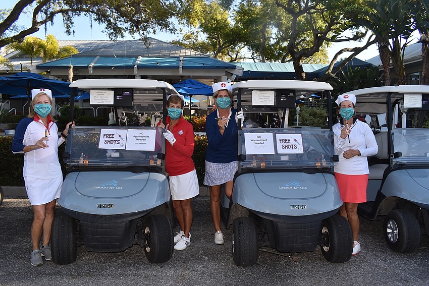 Diane Herndon, Tamara Blowers, Lesli Hopping and Joan Roehr