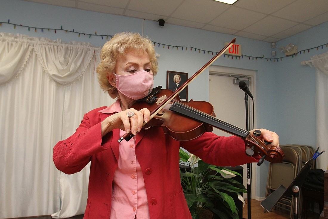 Margaret Goreshnik specializes in the violin and piano.
