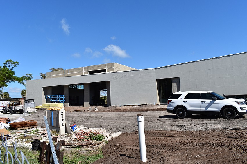 A look at Fire Station 92 from Gulf of Mexico Drive.