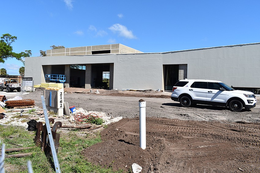 A look at Fire Station 92 from Gulf of Mexico Drive.