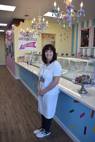 Country Meadows&#39; Michelle Noel has gone from jobless due to the pandemic to the owner of Wicked Awesome Ice Cream Emporium in Lakewood Ranch.
