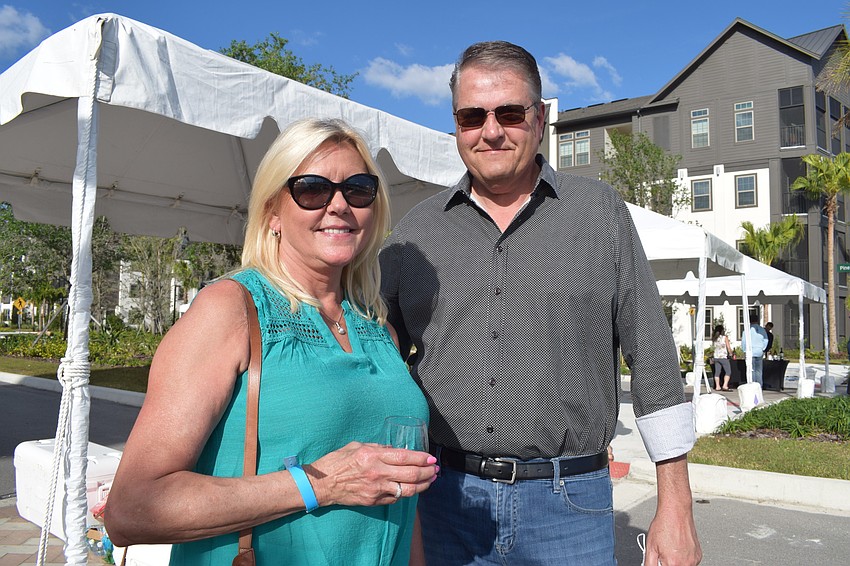 Barbro and David Botlhouse are building a house in the Waterside area and wanted to check out what Botanic Waterside had to offer.