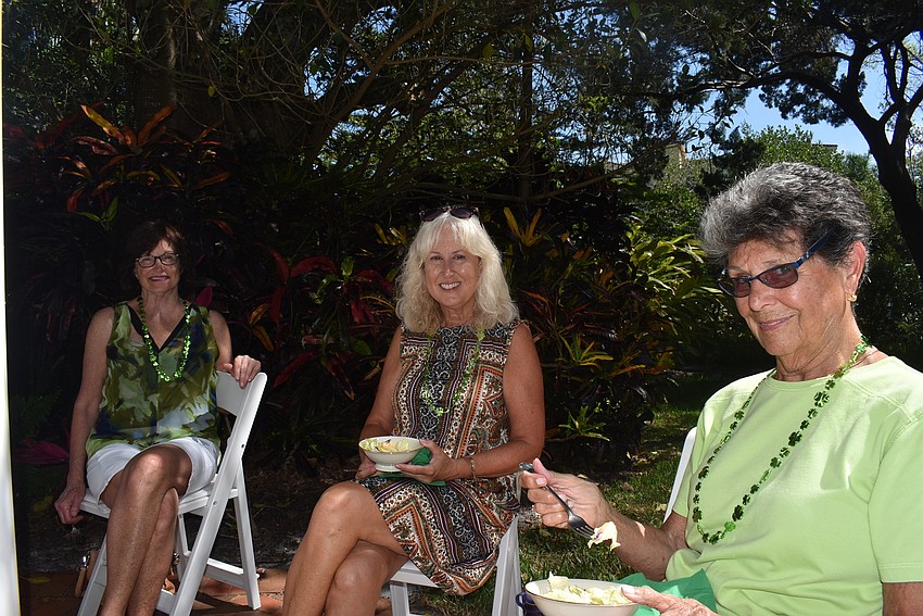 Florence Donald, Renee Lynch and Shirley Bretches