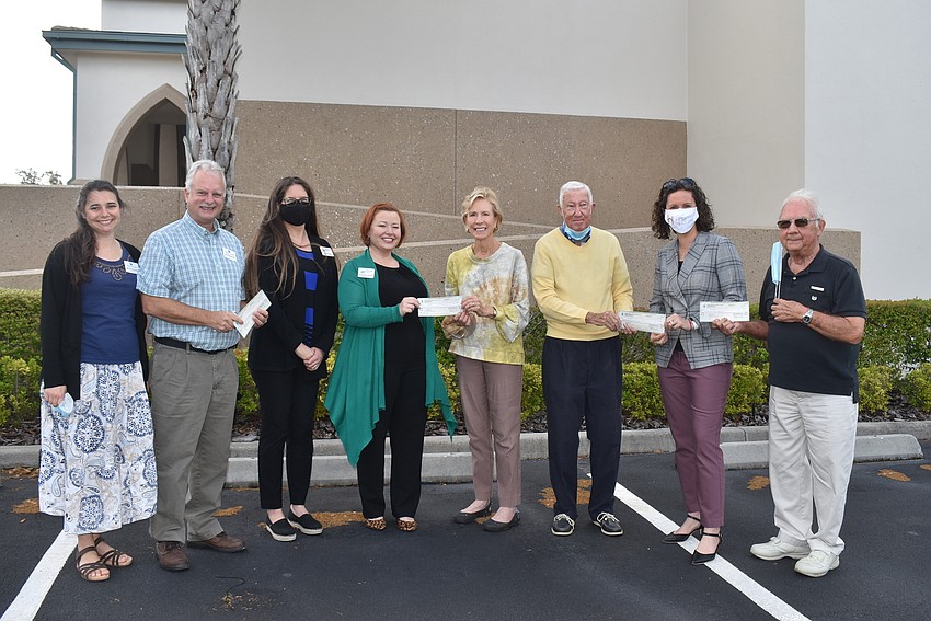 Christ Church leaders and grant recipients.