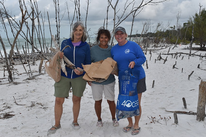 Sandra Pearl, Carol Smith and Cam Maddox