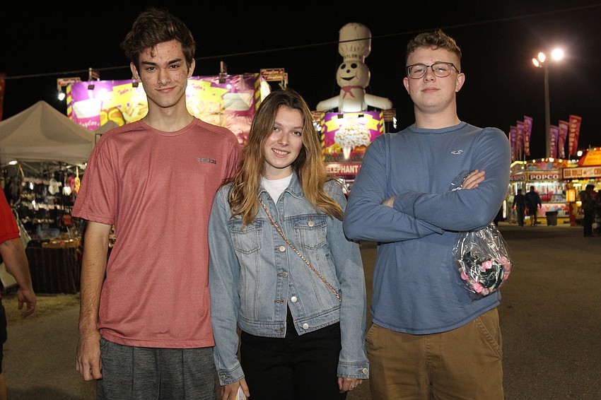 Nate Welbourn, Izabella Komor and Gavin Putnal