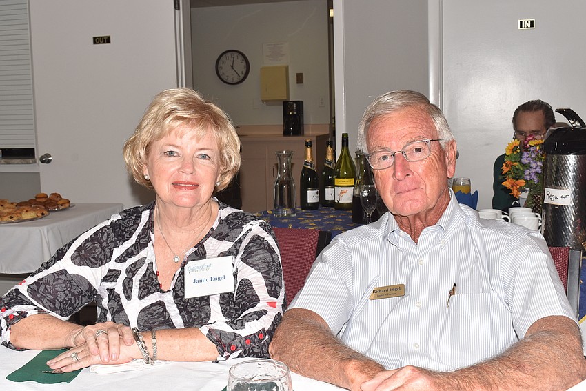 Jamie and Richard Engel