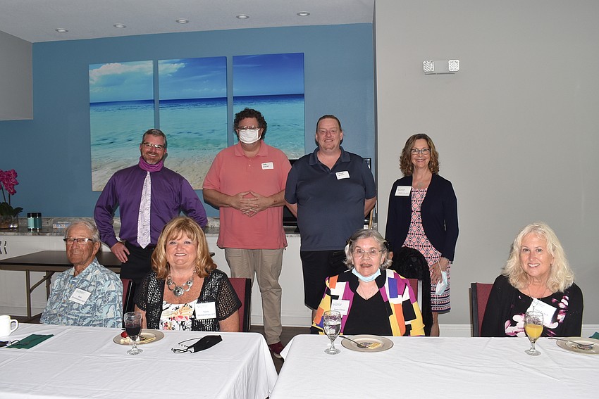 New members of Longboat Island Chapel recently made it official.