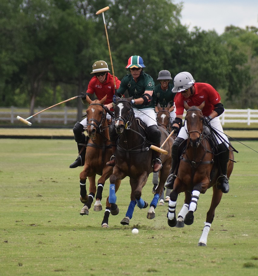 Hillcroft Farm's James Miller has a little more speed than the rest of the pack.