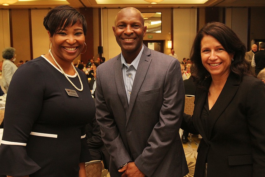 Kaveedia Moore, Keith DuBose and Kay Mathers