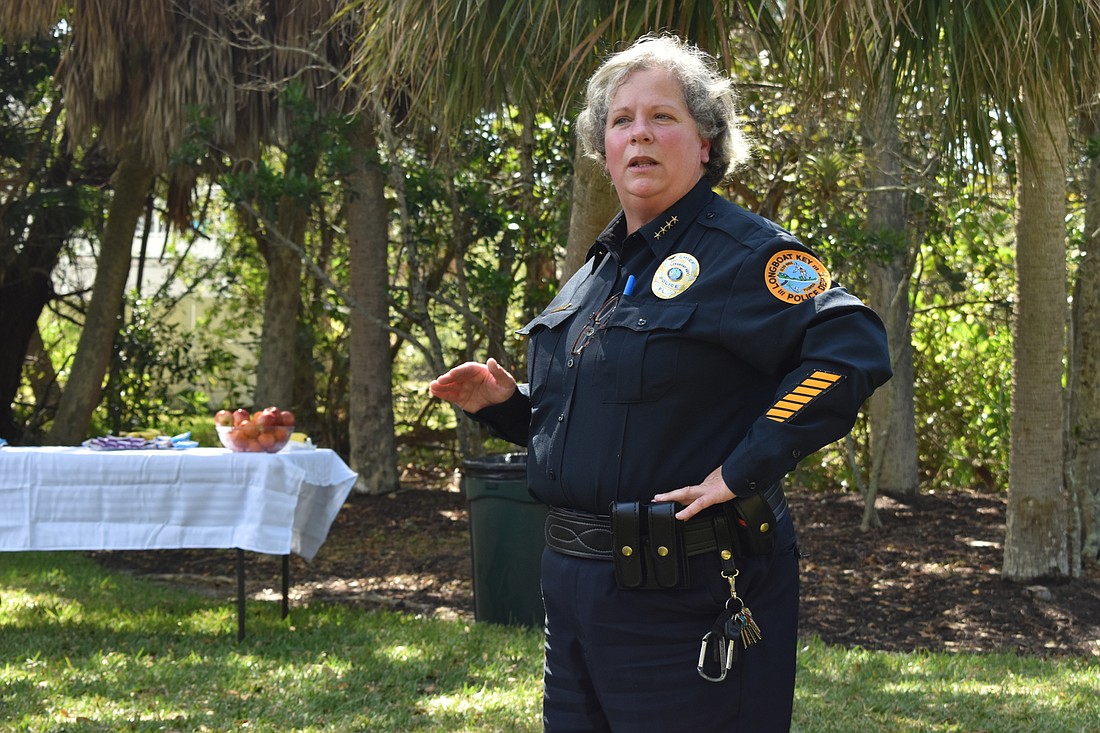 Kelli Smith will officially resign on April 30 from her position as the Longboat Key police chief. She has accepted the police chief role at Florida Gulf Coast University in Fort Myers.
