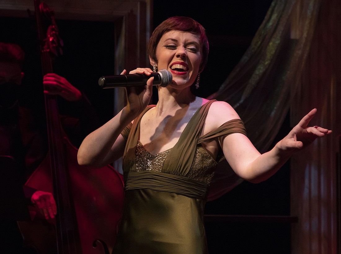 Carole J. Bufford performs the "Vintage Pop!" revue. (Photo by Matthew Holler)