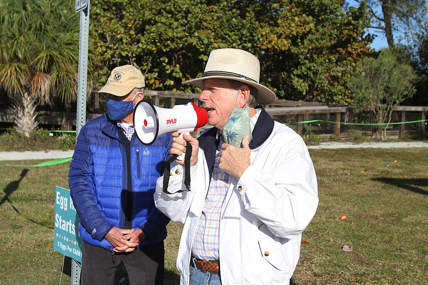 Mark Smith announces new easter egg hunts for children.