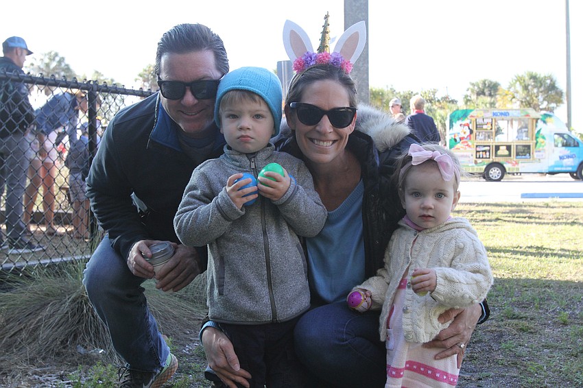 Shawn, McAllister, and Eliana Egan