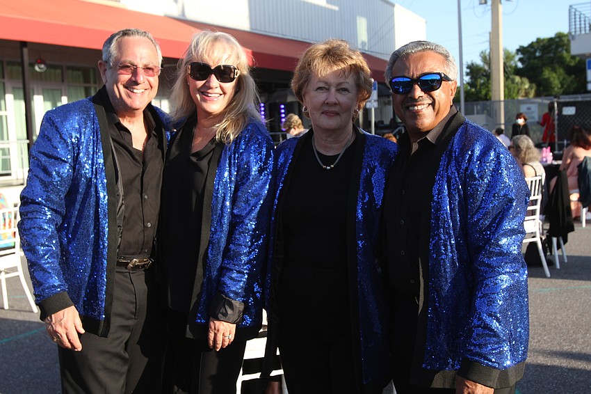 Jonathan and Michelle Mitchell with Gloria and Ali Bahaj
