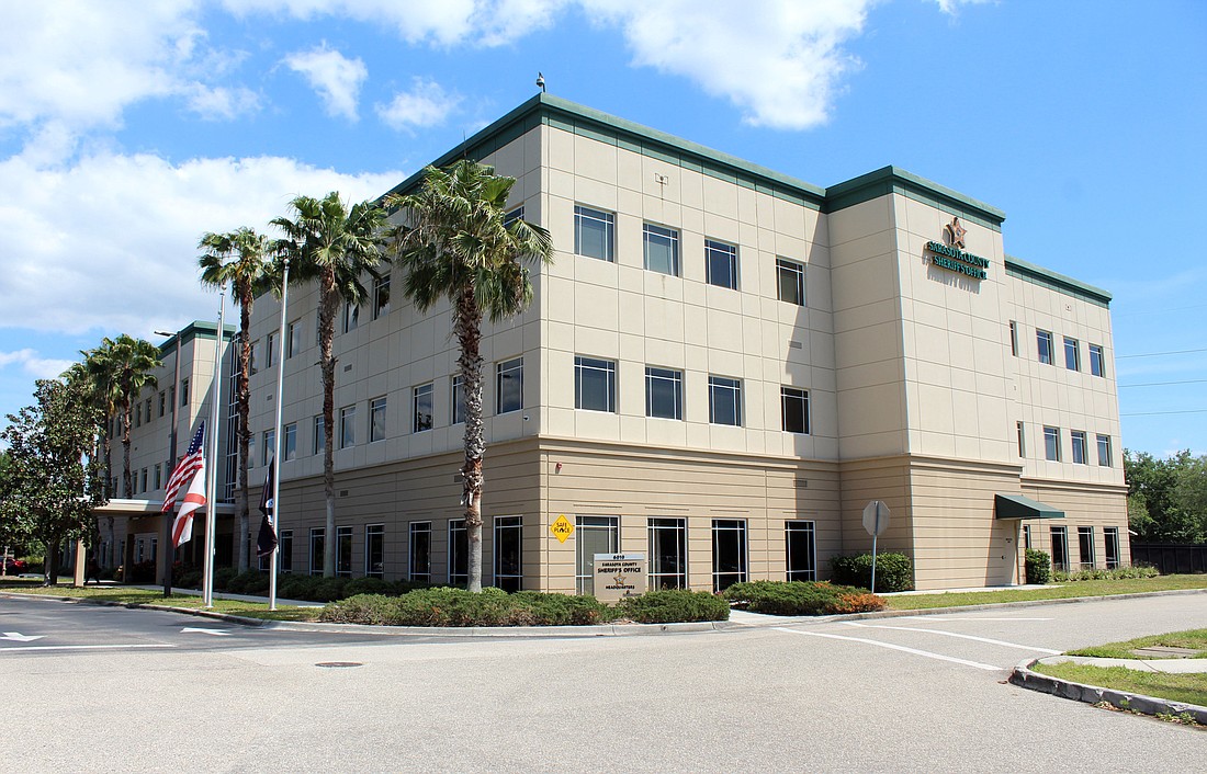 Sheriff Kurt Hoffman said the current Sarasota County Sheriff&#39;s Office at 6010 Cattleridge Blvd. isn&#39;t large enough to accommodate the entire department.