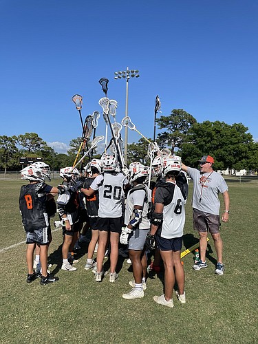 The Sarasota High boys lacrosse team holds its final breakdown of the 2021 season. The program won its first game on March 30, 14-3 over St. Petersburg Catholic.