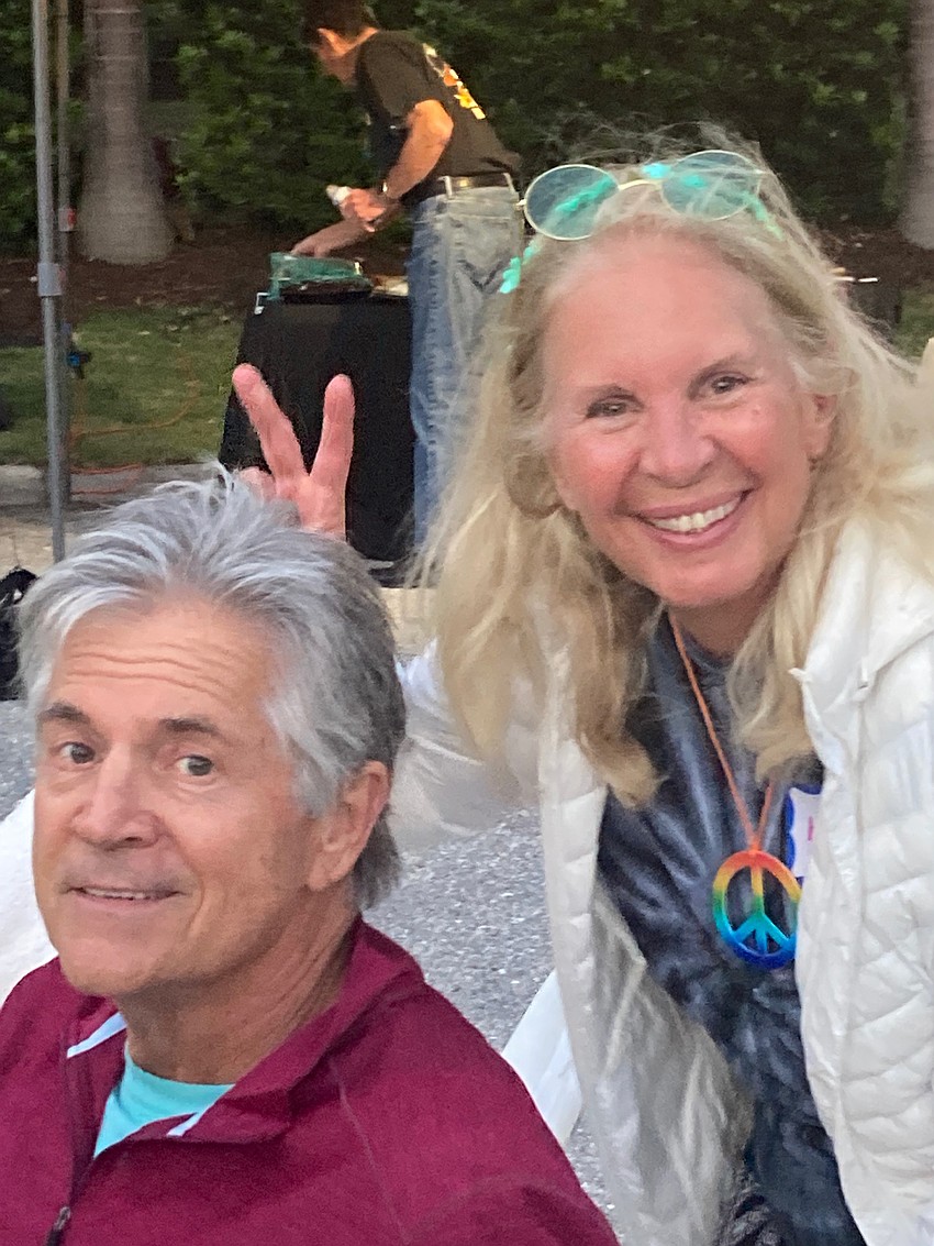 John Forch and organizer Kristie Harrison. Courtesy photo.