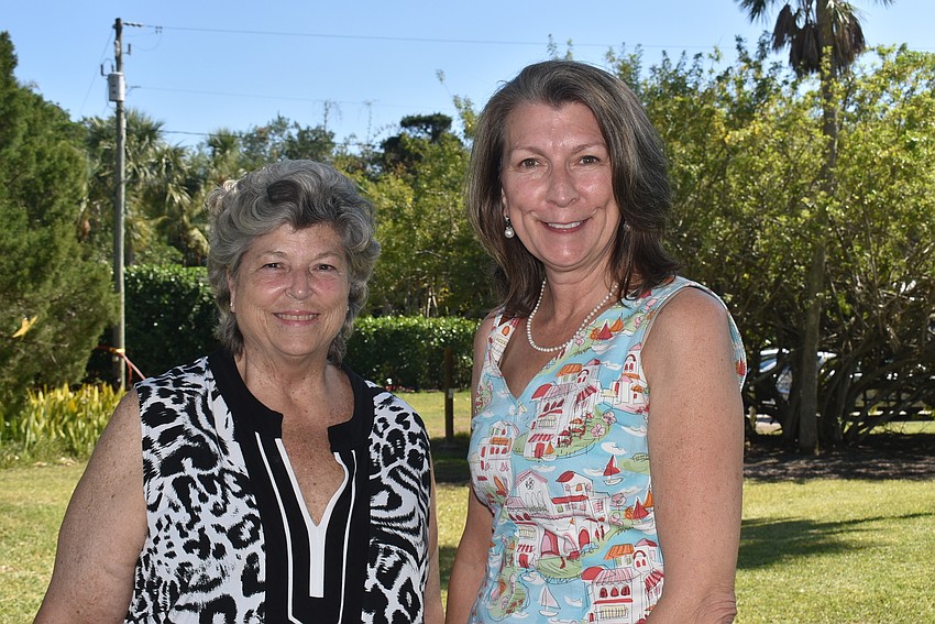 Host Cathy Meldahl and Laura Bowers