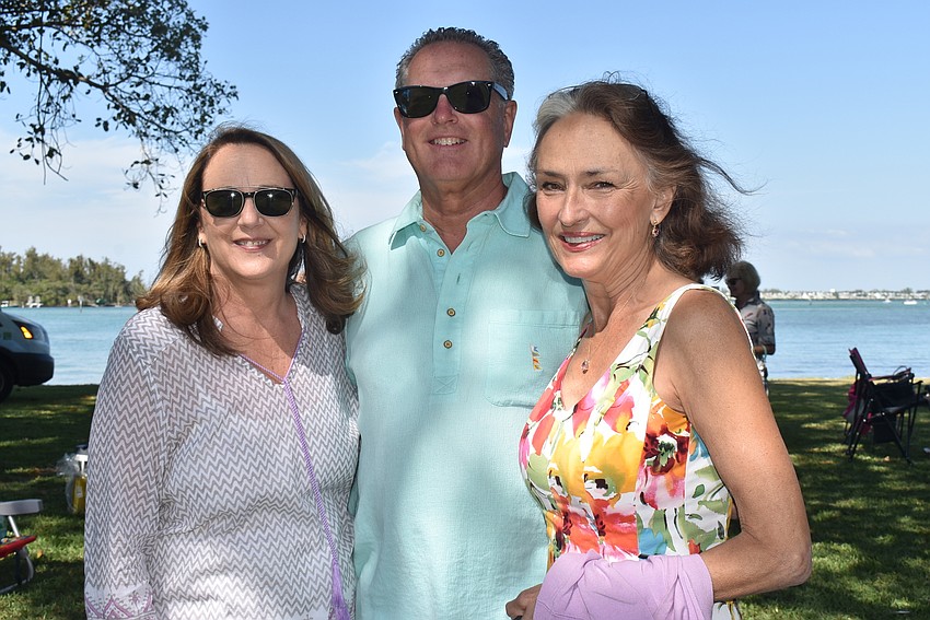 Cecile and John Coutret and Sherry Dominick