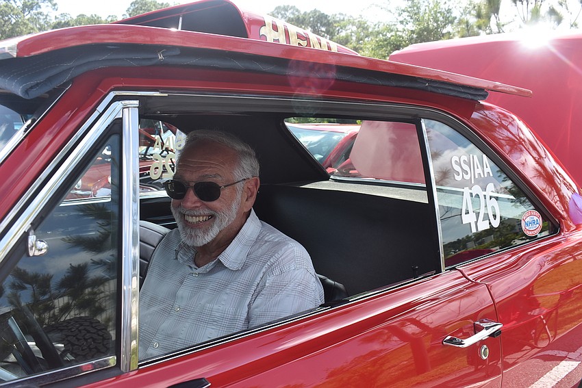 Sarasota resident Andy Carrano said this 1968 Dodge Dart would have held records at the drag racing strip when it was first released.