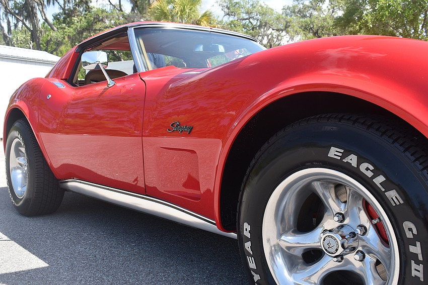 This 1974 Corvette is owned by Lakewood Ranch resident Al Durbin. It is part of the Corvette C3 series that was produced from 1967 to 1982.